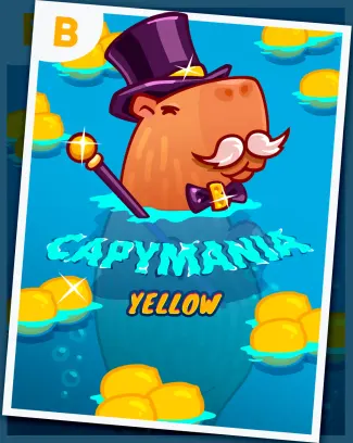 Capymania Yellow slot by BGaming