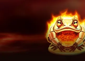 Blazin' Bullfrog slot by Play'n GO