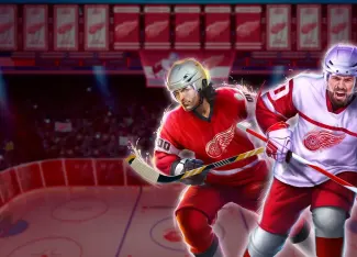 Detroit Red Wings Winged Reelers slot by Play'n GO