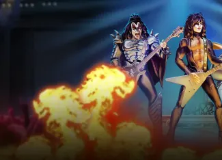 Kiss Reels of Rock slot by Play'n GO