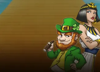 Leprechaun goes Egypt slot by Play'n GO