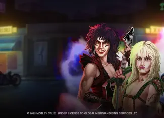 Mötley Crüe slot by Play'n GO