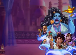 Mystery Genie Fortunes of the Lamp slot by Play'n GO